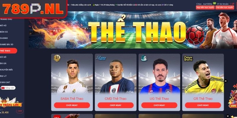 Sảnh FB 789P Đỉnh Cao Cá Cược Thể Thao Dành Cho Mọi Bet Thủ 1 Khám phá vũ trụ cá cược tại sảnh FB 789P